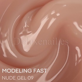 Fast Nude Gel 09 Amokey, gel constructor de color, 30 gr