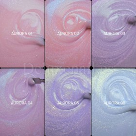 Gel Aurora 06 Amokey, gel constructor de color, 30 gr