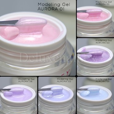 Gel Aurora 06 Amokey, gel constructor de color, 30 gr