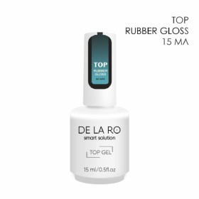 Top sin pegajosidad Rubber Gloss no wipe DE LA RO, 15 ml