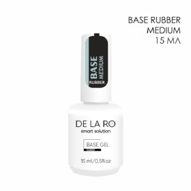 Base Rígida Rubber Medium DE LA RO, 15 ml