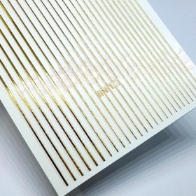 Pegatina adhesiva cinta, Dorado