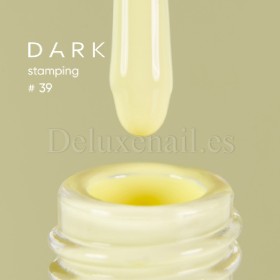 Esmalte Stamping Dark 39, Amarillo Limón, 10 ml