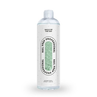 Nail Prep NAILSOFTHEDAY líquido profesional para desengrasar y deshidratar las uñas, 500 ml