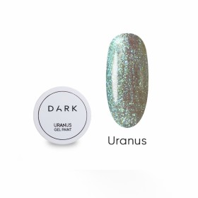 Gel Galactic Uranus Dark, gel para decoración de uñas, traslúcido con brillo, 5 gr