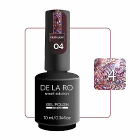 Esmalte Permanente Fiery Light 04 DE LA RO, 10 ml