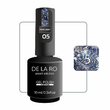 Esmalte Permanente Fiery Light 05 DE LA RO, 10 ml