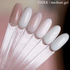 Gel constructor Dark Medium Gel 42, Beige oscuro, 30 ml