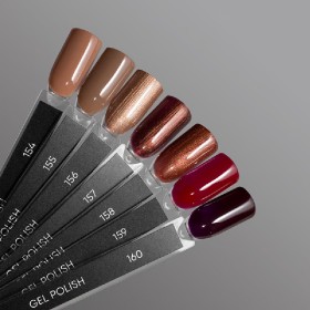 Gel Polish 159 DARK, esmalte semipermanente frambuesa, 6 ml