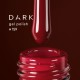 Esmalte Permanente Dark 159, Rojo frambuesa, 6 ml
