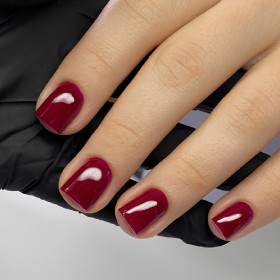 Esmalte Permanente Dark 159, Rojo frambuesa, 6 ml