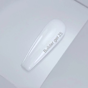 Builder Gel 25 NAILSOFTHEDAY, gel constructor blanco lechoso, 15 ml