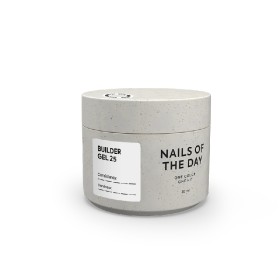 Builder Gel 25 NAILSOFTHEDAY, gel constructor blanco lechoso, 30 ml