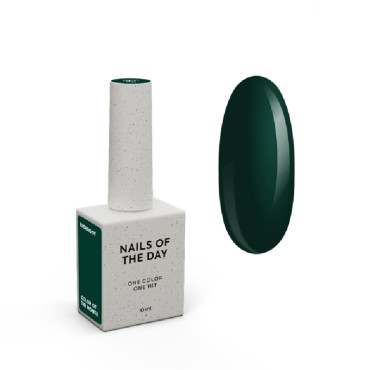 Esmalte Permanente Let’s special Everroot NAILSOFTHEDAY, Verde oscuro, 10 ml
