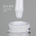 Gel Polish 001 DARK, esmalte semipermanente blanco, 6 ml