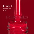 Gel Polish 003 DARK, esmalte semipermanente rojo vivo, 6 ml