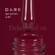 Gel Polish 009 DARK, esmalte semipermanente granate, 6 ml
