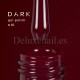 Gel Polish 010 DARK, esmalte semipermanente granate oscuro, 6 ml