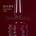 Gel Polish 010 DARK, esmalte semipermanente granate oscuro, 6 ml