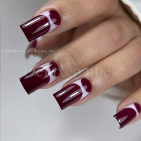 Gel Polish 011 DARK, esmalte semipermanente borgoña oscuro, 6 ml
