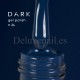 Gel Polish 024 DARK, esmalte semipermanente azul índigo, 6 ml
