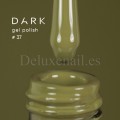 Gel Polish 037 DARK, esmalte semipermanente verde oliva, 6 ml