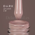 Gel Polish 039 DARK, esmalte semipermanente rosa nude grisáceo, 6 ml