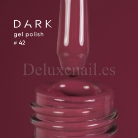 Gel Polish 042 DARK, esmalte semipermanente frambuesa, 6 ml