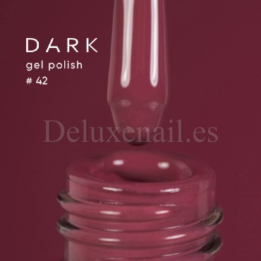 Gel Polish 042 DARK, esmalte semipermanente frambuesa, 6 ml