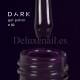 Gel Polish 082 DARK, esmalte semipermanente berenjena muy oscuro, 6 ml