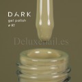 Gel Polish 097 DARK, esmalte semipermanente verde militar, 6 ml