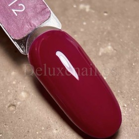 Esmalte Permanente Dark 12, Borgoña, 6 ml