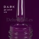 Gel Polish 016 DARK, esmalte semipermanente berenjena oscuro, 6 ml
