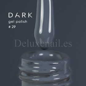 Gel Polish 029 DARK, esmalte semipermanente gris azulado, 6 ml