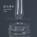 Gel Polish 029 DARK, esmalte semipermanente gris azulado, 6 ml