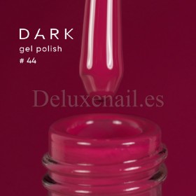 Gel Polish 044 DARK, esmalte semipermanente frambuesa intenso, 6 ml