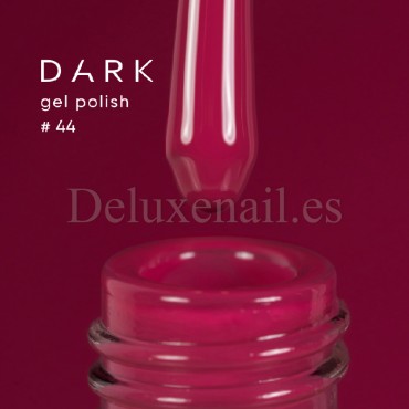 Gel Polish 044 DARK, esmalte semipermanente frambuesa intenso, 6 ml