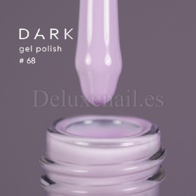 Gel Polish 068 DARK, esmalte semipermanente lila claro, 6 ml