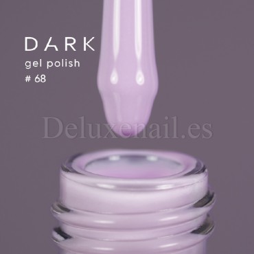 Gel Polish 068 DARK, esmalte semipermanente lila claro, 6 ml