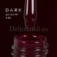 Gel Polish 080 DARK, esmalte semipermanente granate oscuro, 6 ml