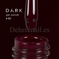 Esmalte Permanente Dark 80, Granate oscuro, 6 ml