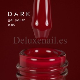 Gel Polish 085 DARK, esmalte semipermanente rojo frambuesa, 6 ml