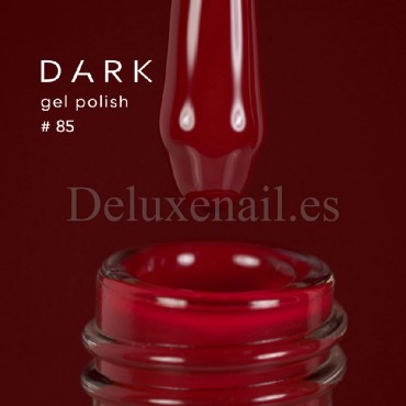 Gel Polish 085 DARK, esmalte semipermanente rojo frambuesa, 6 ml