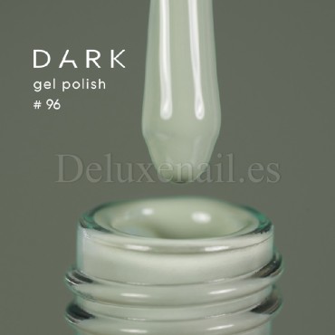 Gel Polish 096 DARK, esmalte semipermanente gris verdoso, 6 ml