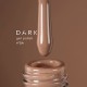 Gel Polish 154 DARK, esmalte semipermanente beige, 6 ml