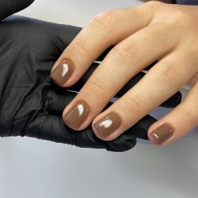 Gel Polish 155 DARK, esmalte semipermanente cacao, 6 ml