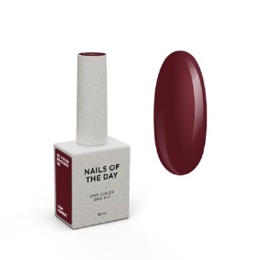 Esmalte Permanente Let’s special Burgundy NAILSOFTHEDAY, Borgoña oscuro, 10 ml