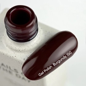 Esmalte Permanente Let’s special Burgundy NAILSOFTHEDAY, Borgoña oscuro, 10 ml