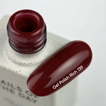 Esmalte Permanente Let’s special Rich NAILSOFTHEDAY, Rojo, 10 ml
