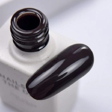 Esmalte Permanente Let’s special Deep Brown NAILSOFTHEDAY, Marrón muy oscuro, 10 ml